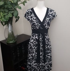 White House Black Market A-Line Floral Dress